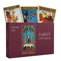 Taro Kortos Salvador Dali Tarot Universal Gold Edition 2018